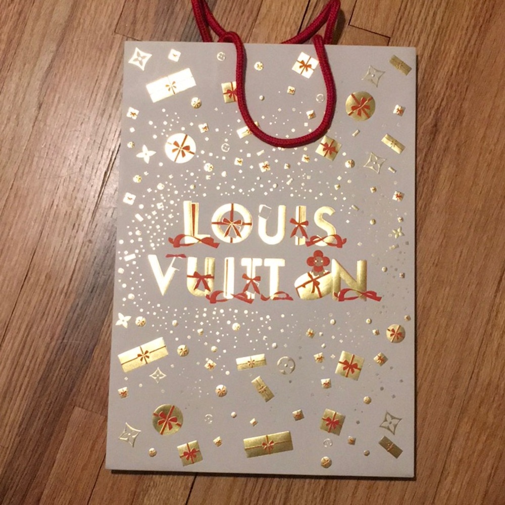 Louis Vuitton limited edition gift bag